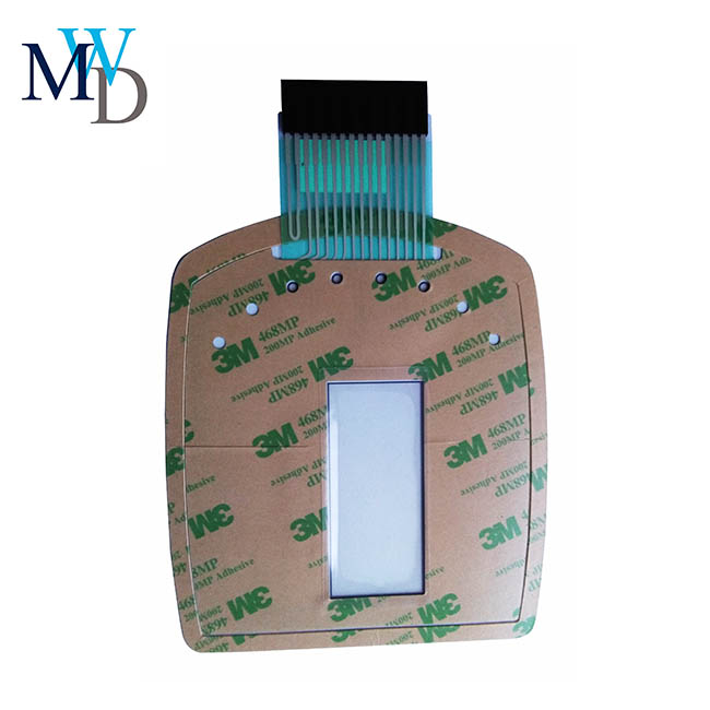 Interruptor de membrana de circuito de impresión capacitivo